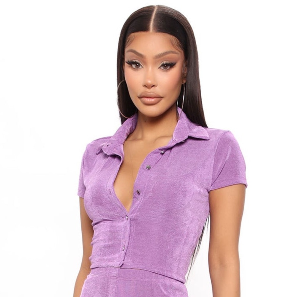Fashion Nova Purple Women's Top